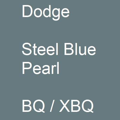 Dodge, Steel Blue Pearl, BQ / XBQ.